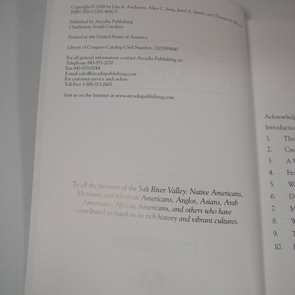 Images Of America: Mesa Book By Lisa A. Anderson Softcover Arcadia Publishing - Picture 4 of 5
